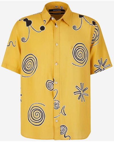 Jacquemus Shirt La Chemise Melo - Yellow