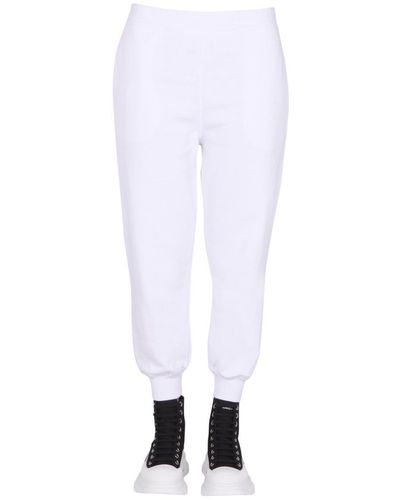 Alexander McQueen jogging Trousers - White