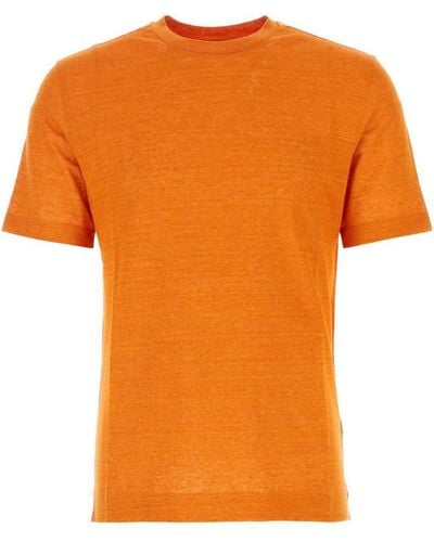ZEGNA T-Shirt - Orange