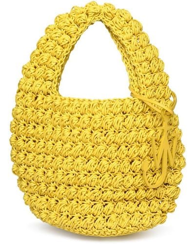 JW Anderson Yellow Woven Bag