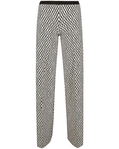 Siyu Printed Trousers - Grey