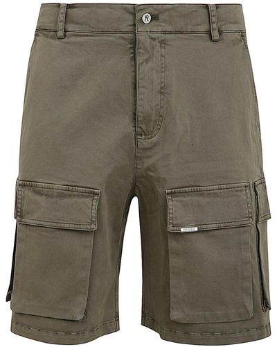 Represent Washed Cargo Short Clothing - Gray