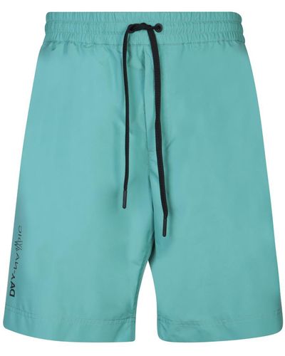 3 MONCLER GRENOBLE Shorts - Blue