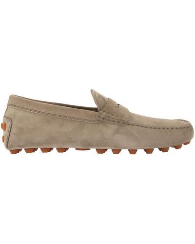 Tod's Suede Moccasin Loafers - Multicolour