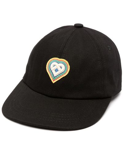 Casablancabrand Heart Baseball Hat - Black