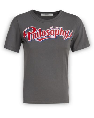 Philosophy Di Lorenzo Serafini T-Shirt - Gray