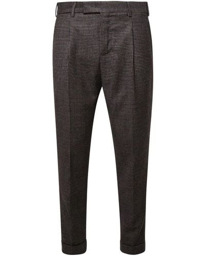 PT01 Multicolor Wool Pants - Gray