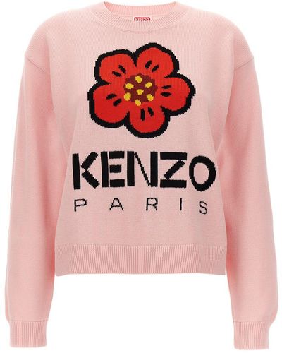 KENZO Boke Flower Sweater, Cardigans - Pink