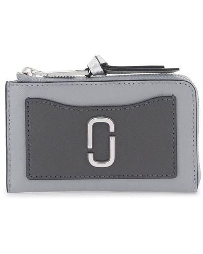 Marc Jacobs The Utility Snapshot Top Zip Multi Wallet - Grey