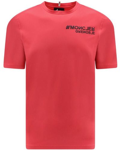 3 MONCLER GRENOBLE T-shirt - Red