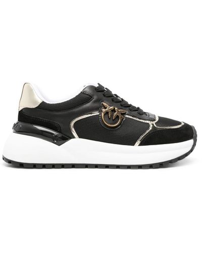 Pinko Trainers With Logo - Black