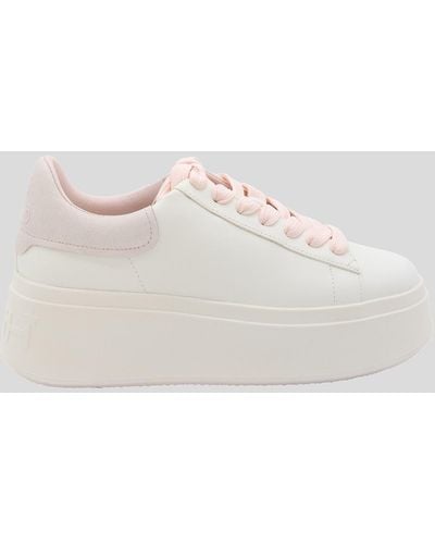 Ash Leather Sneakers - Pink