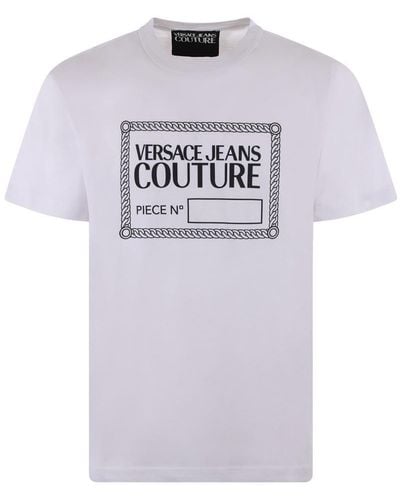 Versace Piece Number T-shirt - White