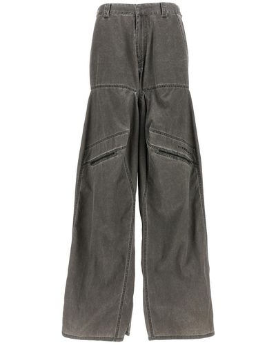 Y. Project 'Pop-Up' Trousers - Grey
