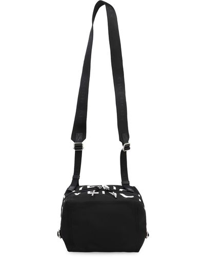 Givenchy Mini Pandora Nylon Messenger Bag - Black