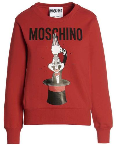 Moschino Bugs Bunny Sweatshirt Red
