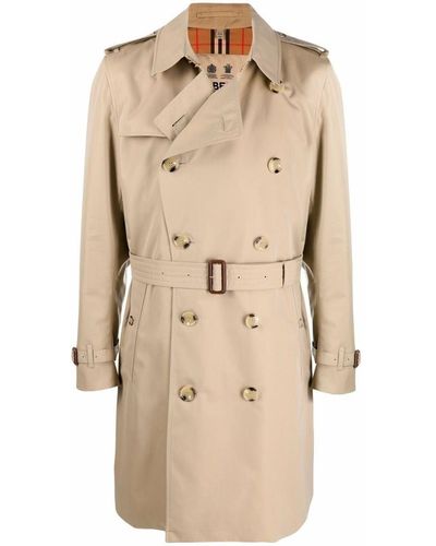Burberry Cotton Trench Coats for Men - Up to 53% off | Lyst