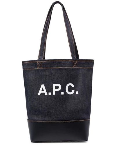 A.P.C. Totes Bag - Black