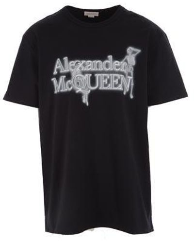 Alexander McQueen T-Shirts And Polos - Black