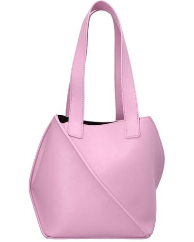 Yuzefi Small Swirl Tote Bag - Pink