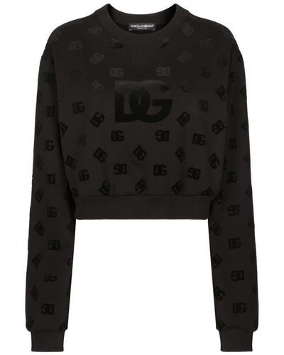 Dolce & Gabbana Crewneck Sweatshirt - Black