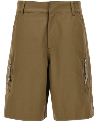 DARKPARK 'nina' Bermuda Shorts - Green