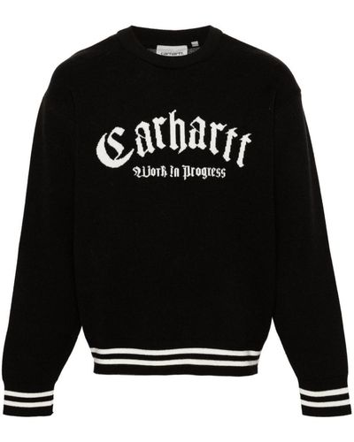 Carhartt Logo Nylon Jumper - Black