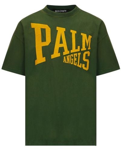 Palm Angels T-shirts And Polos - Green