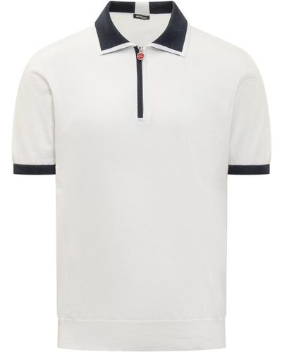 Kiton Polo - White