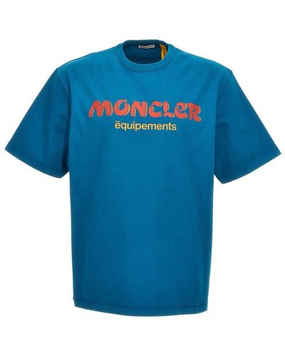 Moncler Genius T-Shirt X Salehe Bembury - Blue