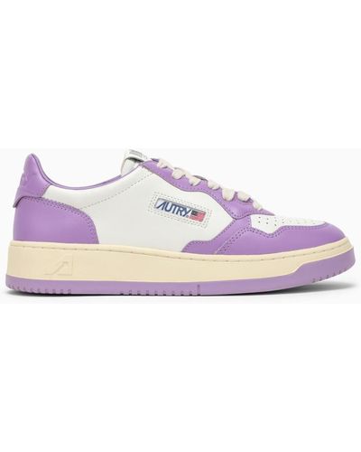 Autry Medalist/Lilac Sneaker - Multicolor