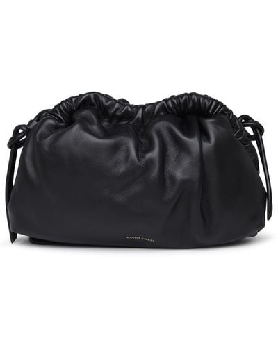Mansur Gavriel Small 'cloud' Black Leather Crossbody Bag