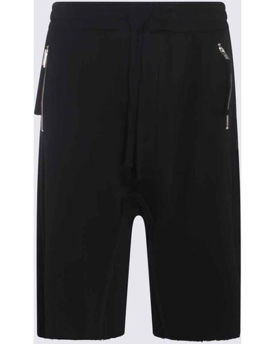 Thom Krom Cotton Shorts - Black