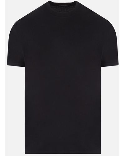 Tom Ford T-Shirts And Polos - Black