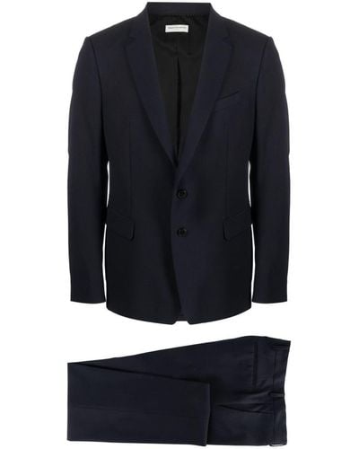 Dries Van Noten 00750-kayne 7062 M.w.suit Clothing - Blue