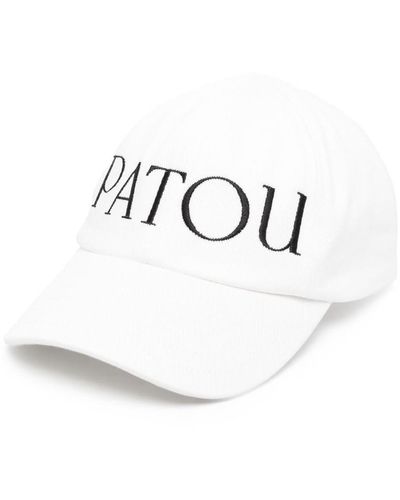 Patou Logo-embroidered Baseball Cap - White