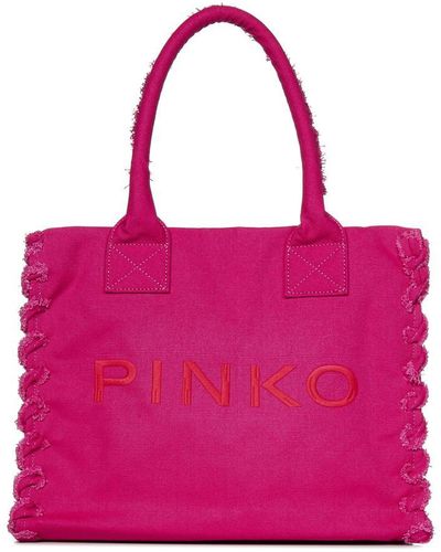 Pinko Beach Shopper Tote - Pink