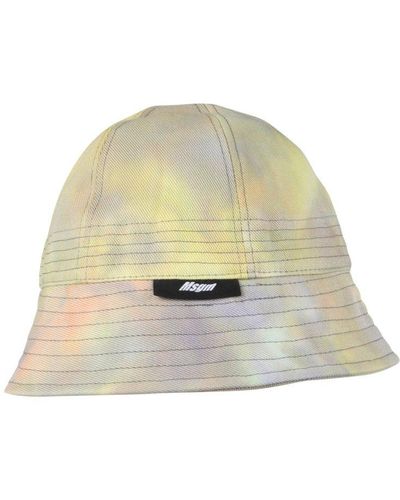 MSGM Colour Other Materials Hat - Multicolour