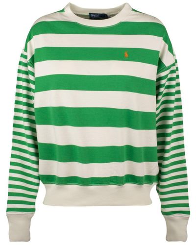 Ralph Lauren Organic Cotton Terry Sweatshirt - Green