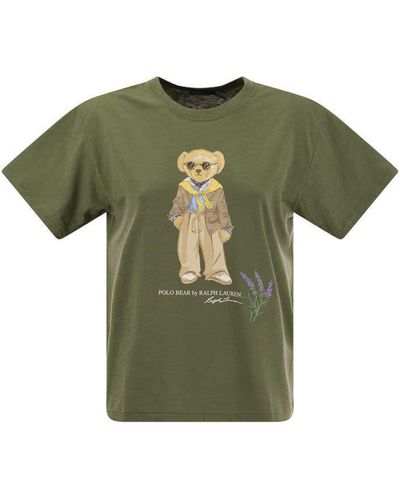 Polo Ralph Lauren Polo Bear Jersey T-shirt - Green