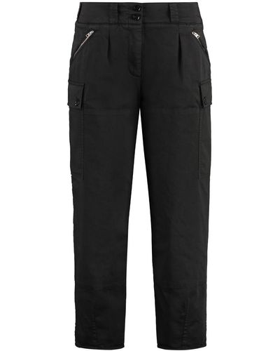 Tom Ford Stretch Cotton Cargo Trousers - Black