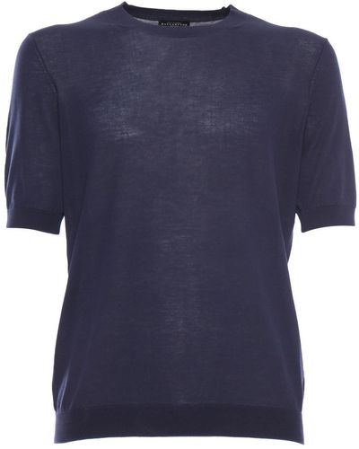 Ballantyne T-Shirt M/C - Blue