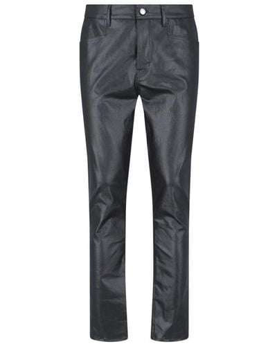 Rick Owens Coated Jeans - Grey