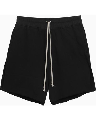 Rick Owens Drkshdw Cotton-Blend Bermuda Shorts - Black