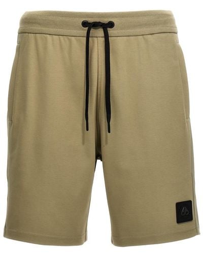 Moose Knuckles 'Perido' Bermuda Shorts - Green