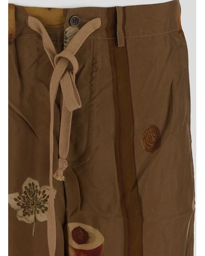 Uma Wang Pallor Short Trousers - Brown