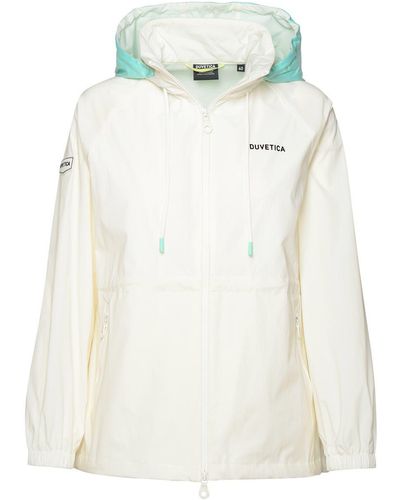 Duvetica 'Mirisa' Polyamide Blend Jacket - White