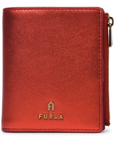 Furla Camelia Compact Wallet - Red