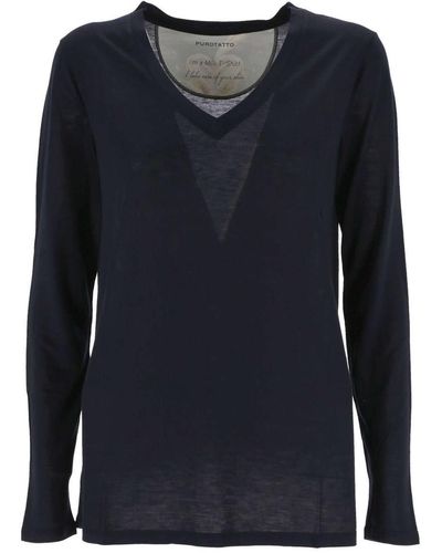 Purotatto Sweaters - Blue