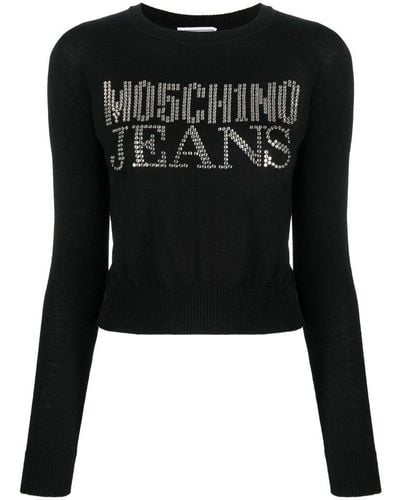 Moschino Jeans Sweaters - Black